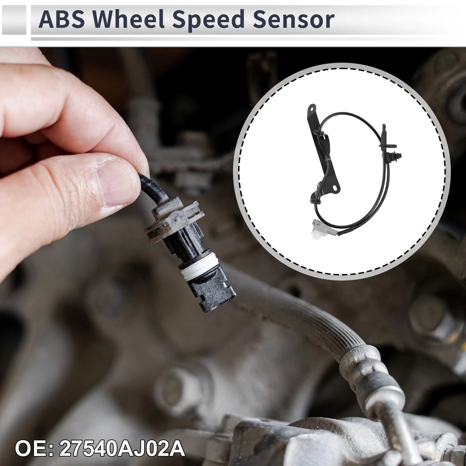 ABS Wheel Speed Sensor No. 27540AJ02A for Subaru Legacy (2009–2014)