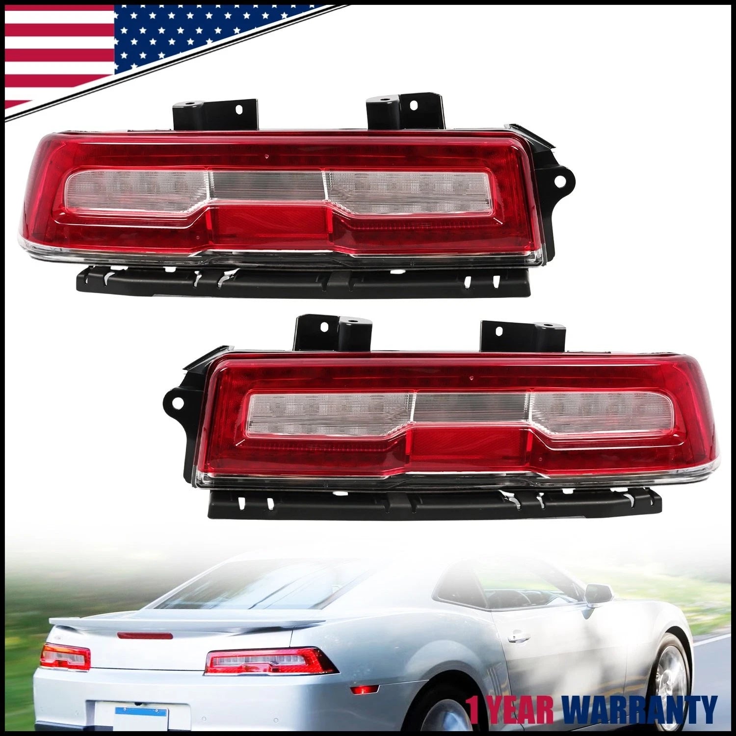 LED Tail Light Assembly for Chevy Camaro (2014–2015) - Left or Right