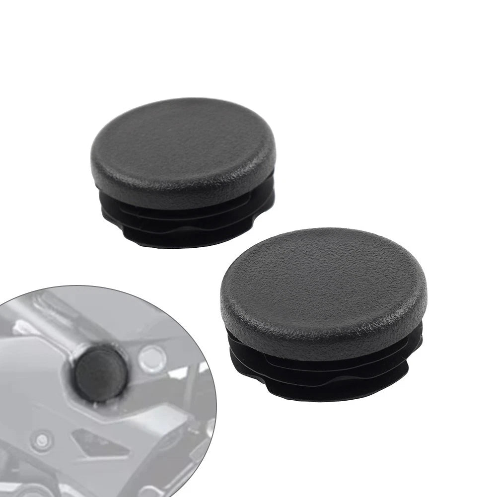 2X Frame Hole Cover Caps for Kawasaki Ninja 400 (2018–2023) Z400