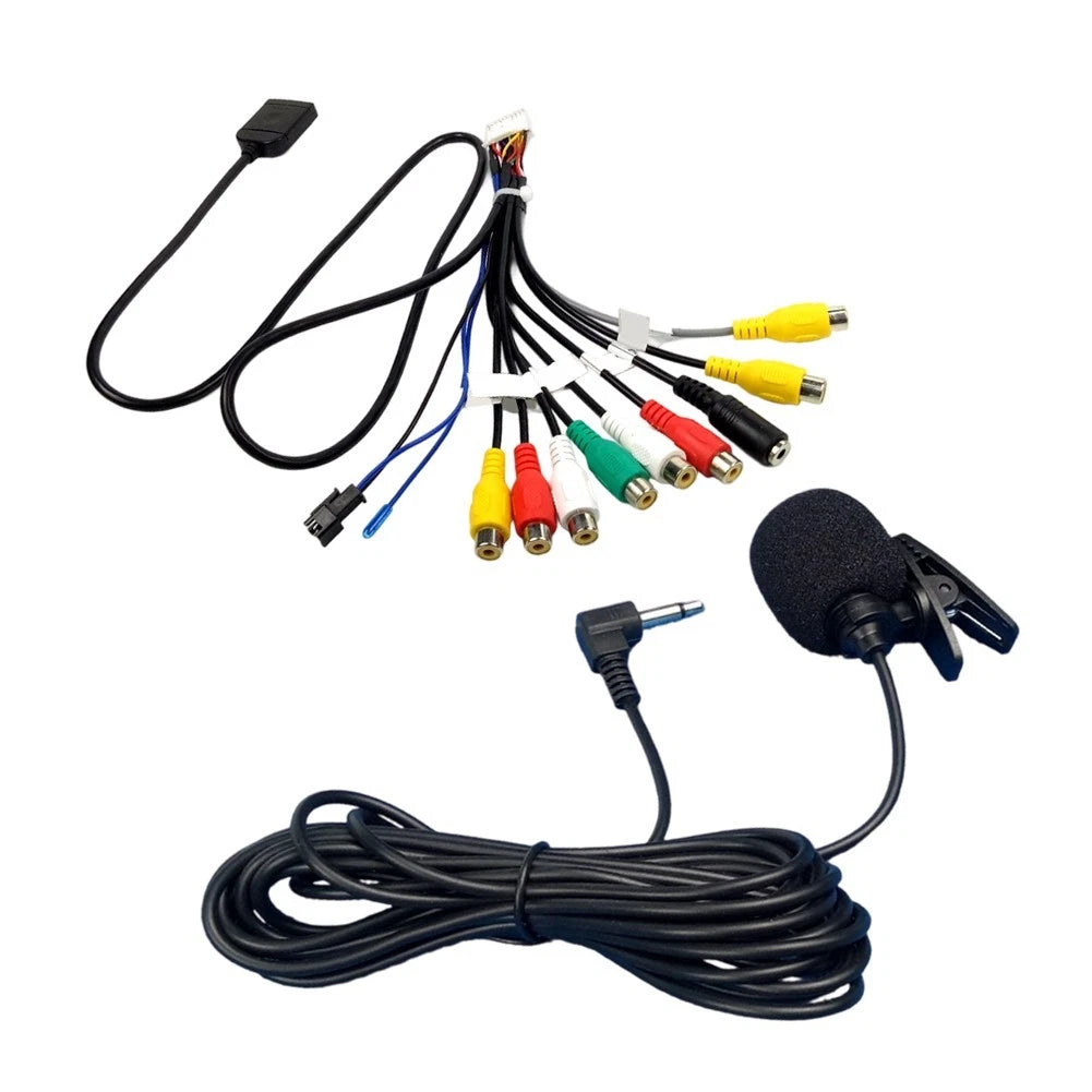 4G SIM Card Slot Adapter for Car Radio and Navigation with Microphone