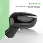Power Heated Turn Signal Mirror for Mazda CX-5 (2015–2016) - Black