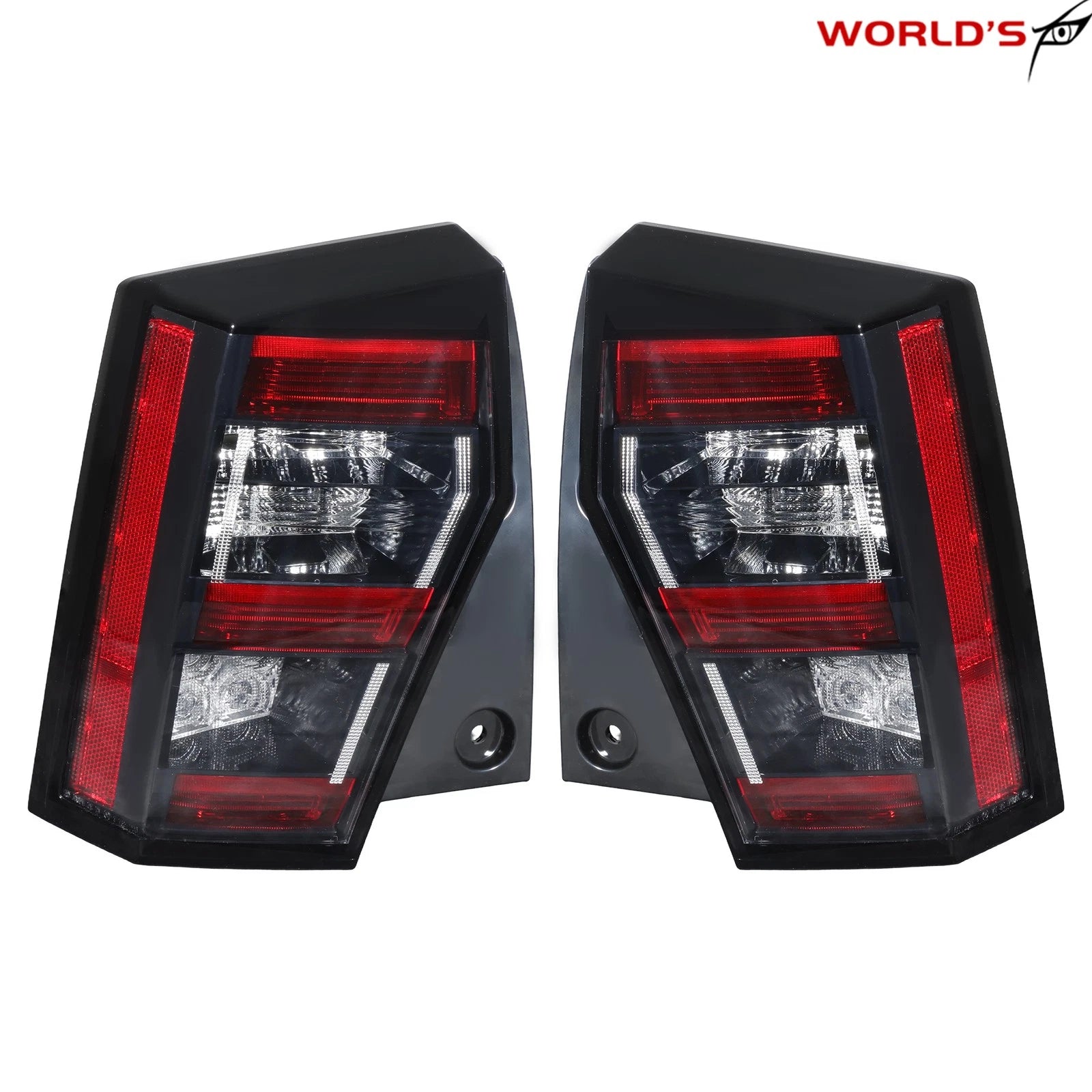 Set of 2 LED Rear Outer Tail Light Assemblies for Nissan Kicks (2025)
