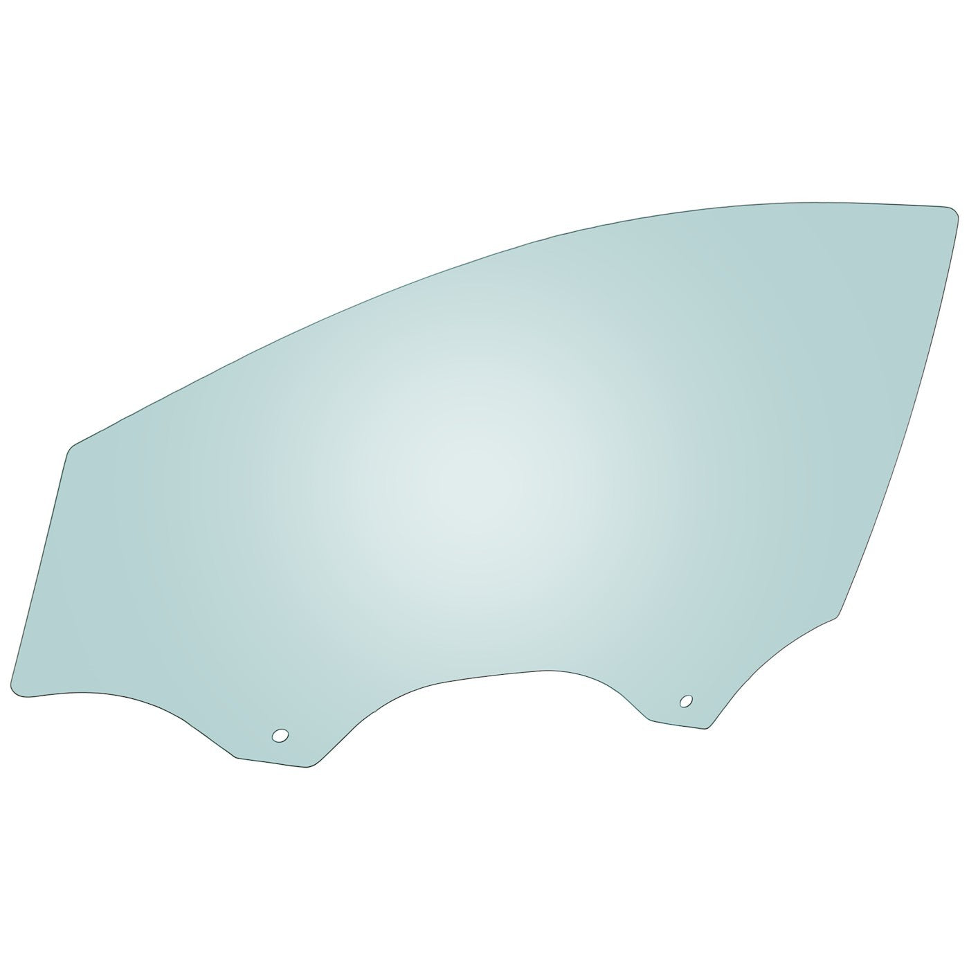 Front Driver Left Door Glass for Chevy Malibu (2013–2015)