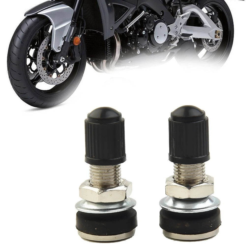 2X Tyre Valve for Motorbike Motorcycle Scooter Quad MTB Tubeless