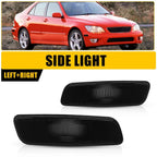 2X Smoked Lens Side Marker Light Housings for Lexus Toyota Prius Scion xA (2004–2009)