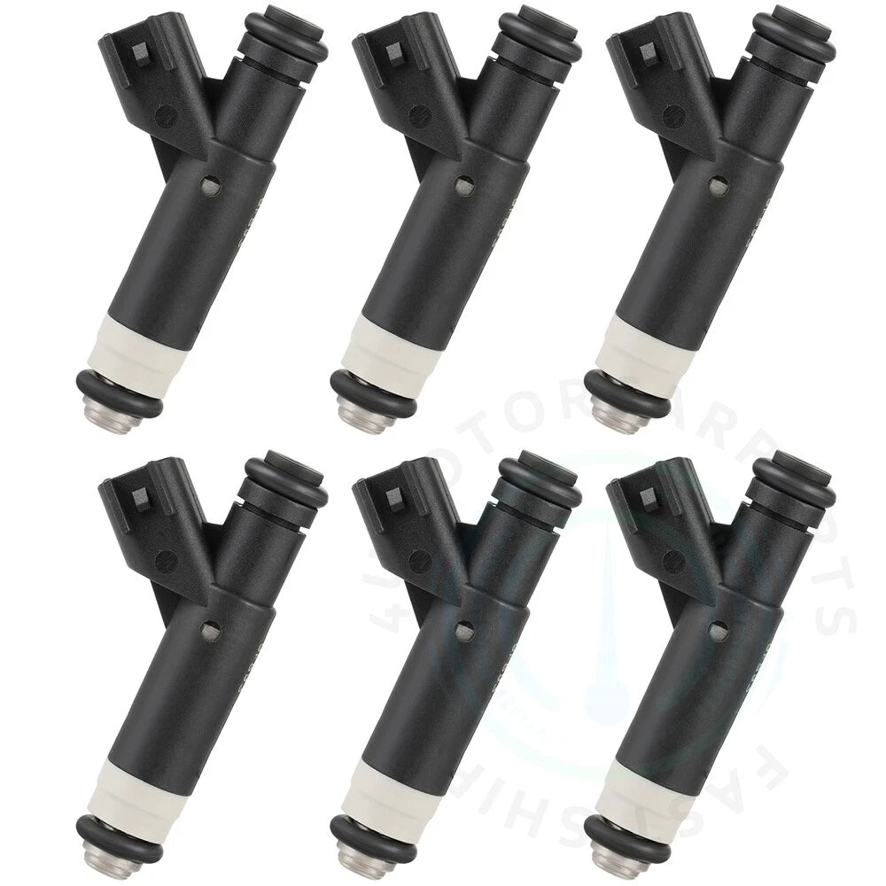 Set of 6 Fuel Injectors for Ford Ranger (2001–2008) 3.0L Gas