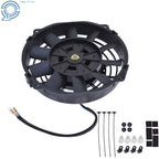 7" Electric Radiator Cooling Fan Mount Kit for Universal Fit (12V)