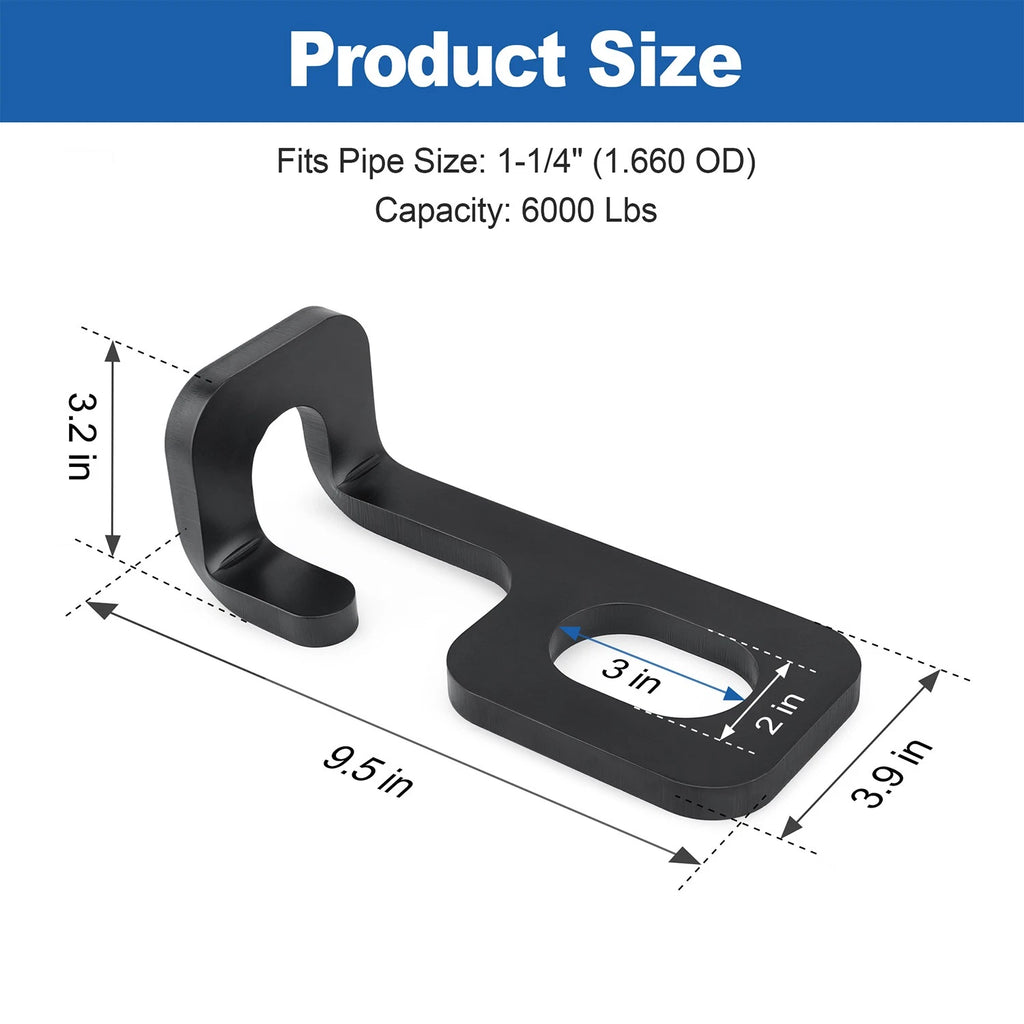 1-1/4" Well Pump Heavy Duty Pipe Elevator Drop Pipe Puller for