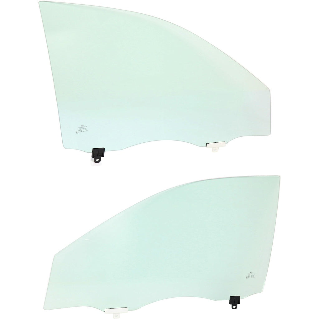 Set of 2 Door Glass for Toyota Corolla (2005–2008)