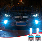 8000K Ice Blue H11/H8 LED DRL Bulbs Conversion Kit for Mazda (2010–2014)