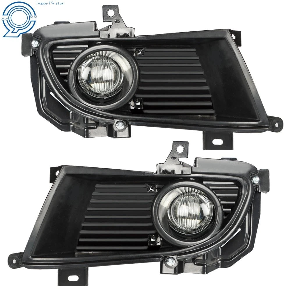 Set of 2 Clear Fog Lights for Mitsubishi Lancer (2004-2005)