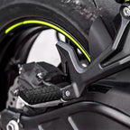 Rear Passenger Footpegs Footrests for Kawasaki Z650 Ninja 650 (2017–2025)