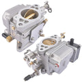 Carburetor Kit 6L2-14301-11 + 6L2-14302-11-00 for Yamaha Outboard 20HP 25HP