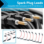 8x Silicone Plug Leads for Holden Commodore VE VF LS3 V8 6.2L (2006–2017)