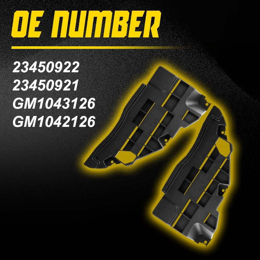Front Bumper Support Brackets for Chevy Colorado GMC Canyon (2015–2020)