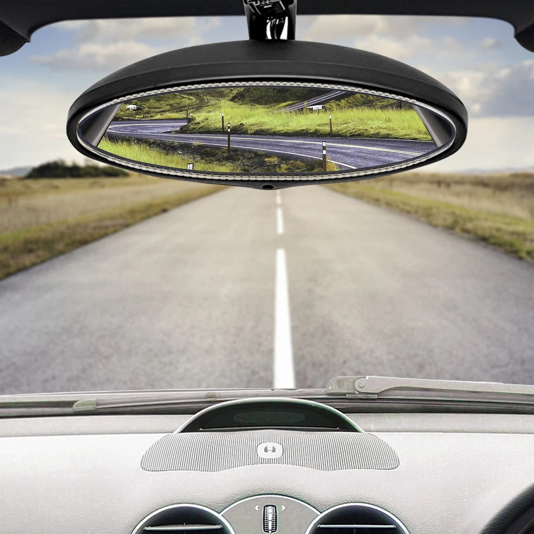 Oval Auto Dimming Rear View Mirror Glass for BMW M3 M5 (E46 E39)