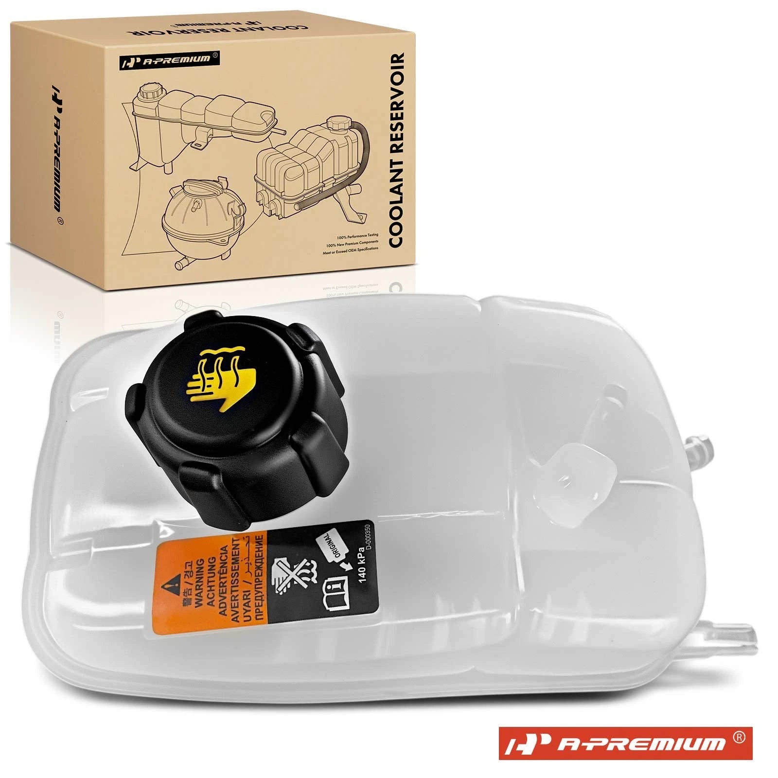 Coolant Reservoir with Cap for Nissan Sentra (2020–2023) 2.0L