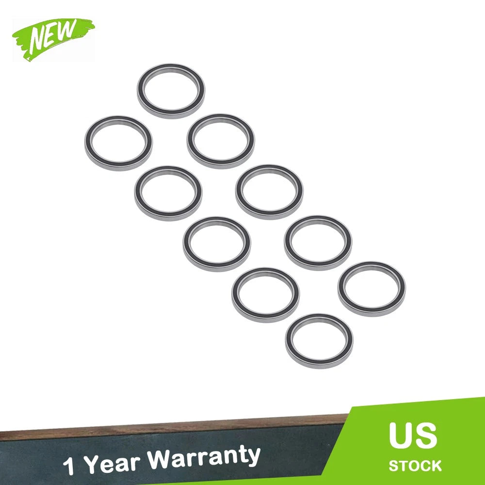 Set of 10 Deep Groove Ball Bearings 50mm Inner Dia 65mm OD Sealed