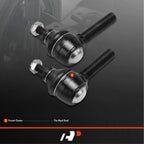 2X Outer Tie Rod End for BMW E34 525i 530i 535i (1990-1995)