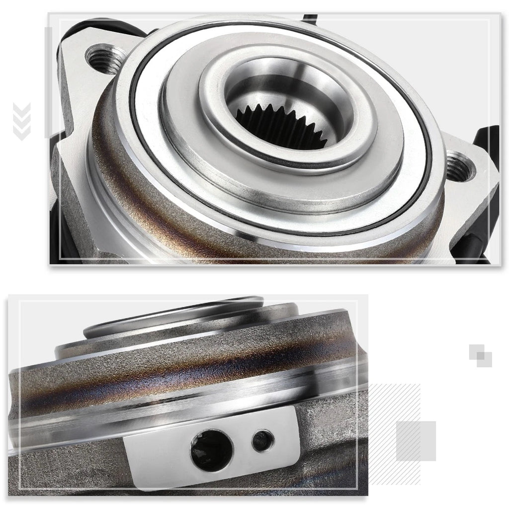Front Right Wheel Hub Bearing Assembly Kit w/ ABS Sensor for Jeep Liberty (2002–2007)