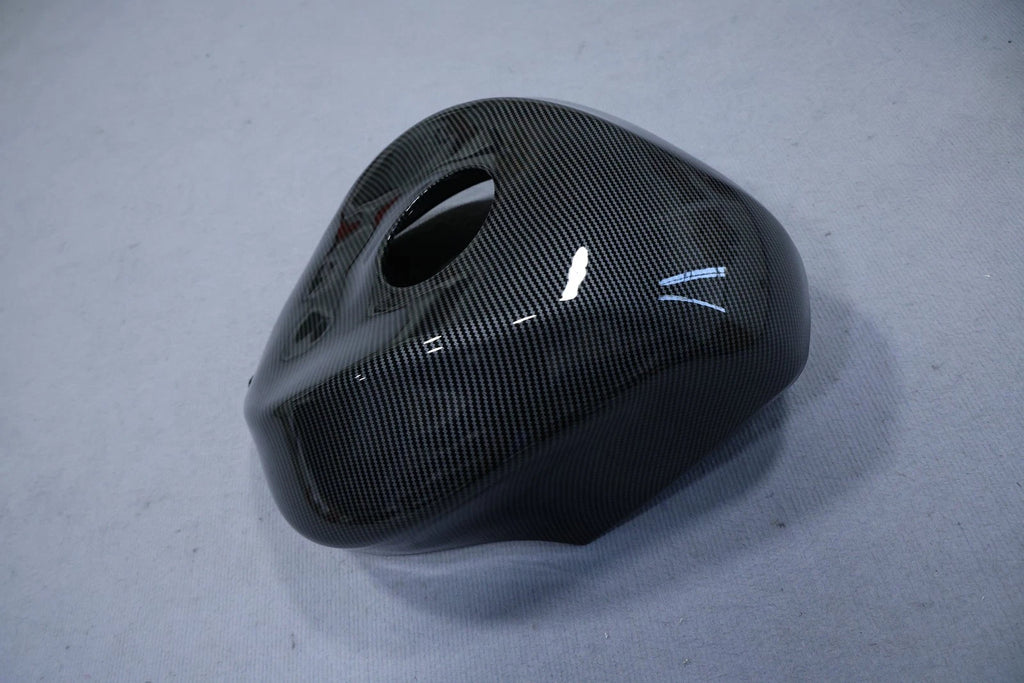Carbon Fiber Fuel Gas Tank Cover Kit for Kawasaki Ninja ZX10R (2004–2005)