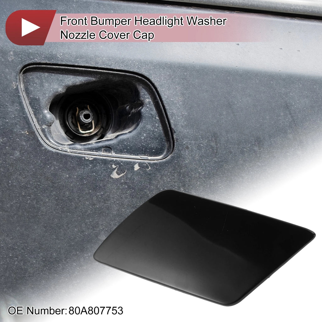 Headlight Washer Nozzle Cover Cap No. 80A807753 for Audi Q5 (2017–2021)