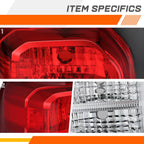 Sequential Triangle LED Third Brake Light for Silverado/Sierra (2007–2014)