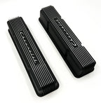 Valve Covers Replacement Finned Chevrolet Script for Small Block Chevy 350 (1968–1970)