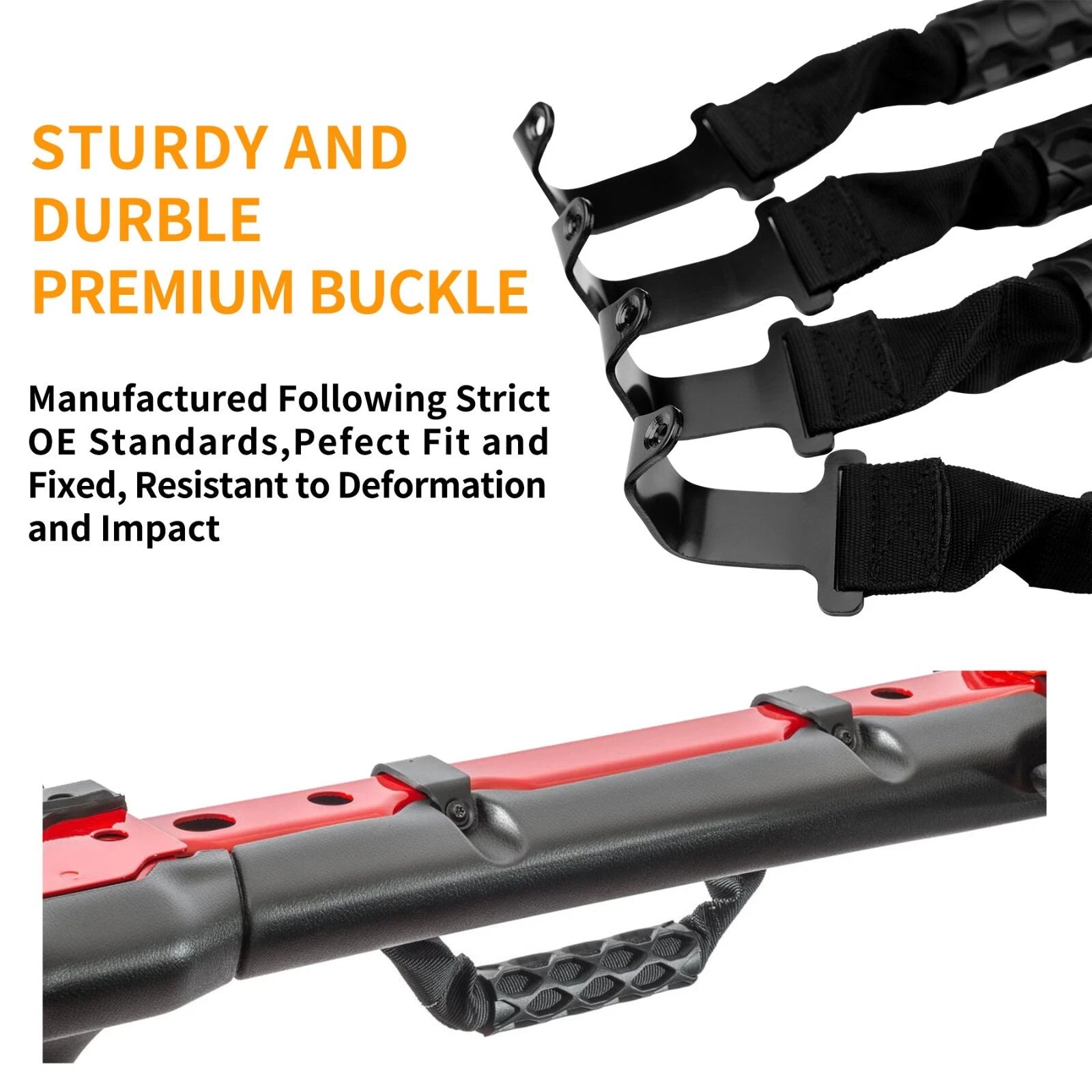 Grab Handles for Jeep Wrangler Gladiator JL JT (2018-2023)