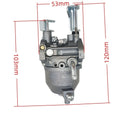 Carburetor Kit with 3 Gaskets for ZFENG 715473 138432 138437 138462