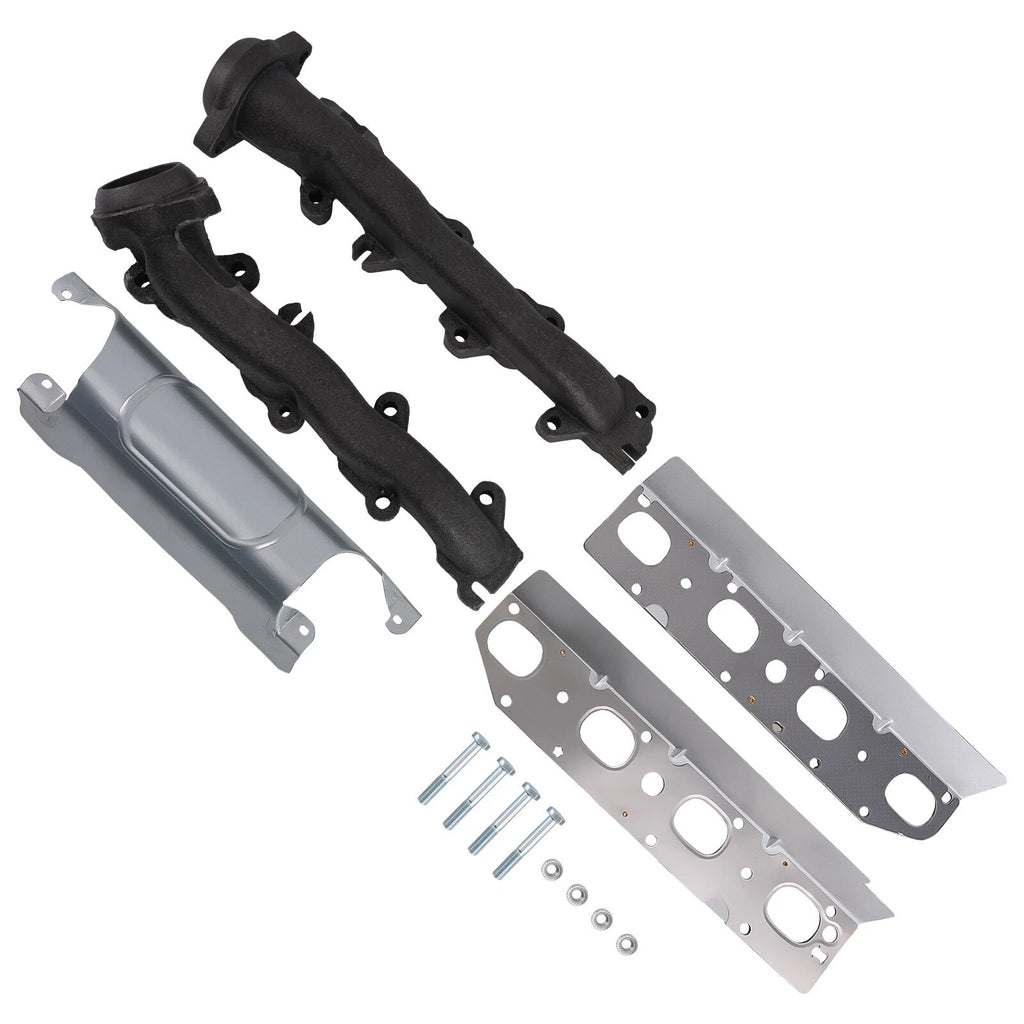 Front L&R Exhaust Manifold Kits for Ram 1500-3500 5.7L V8 (2013–2018) 674-685