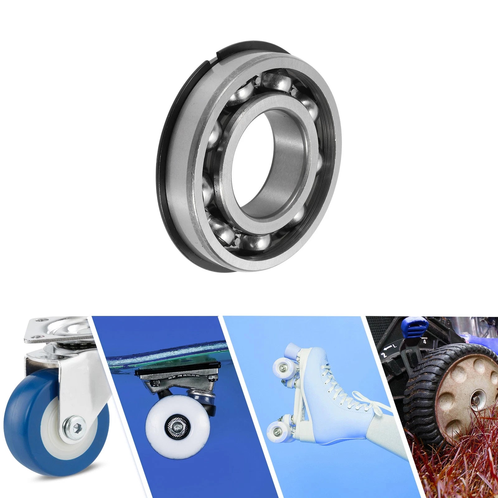 6207NR Deep Groove Ball Bearing for Various Models (35x72x17mm)