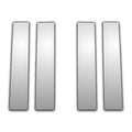 4Pc Chrome Pillar Post Covers for 00-09 Ford Excursion - P3087