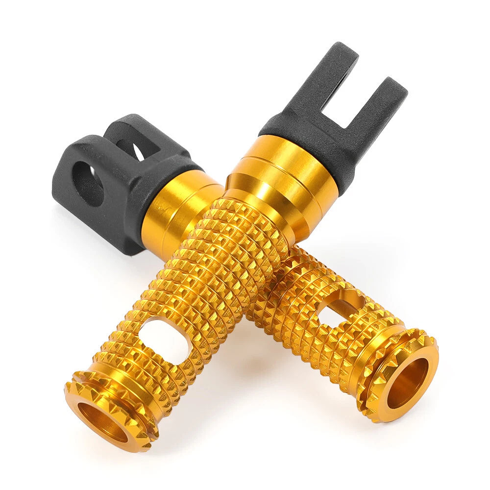 Front Foot Pegs Adapters for Kawasaki Ninja 250R 650R ZX6R ZX14R Z650RS 125