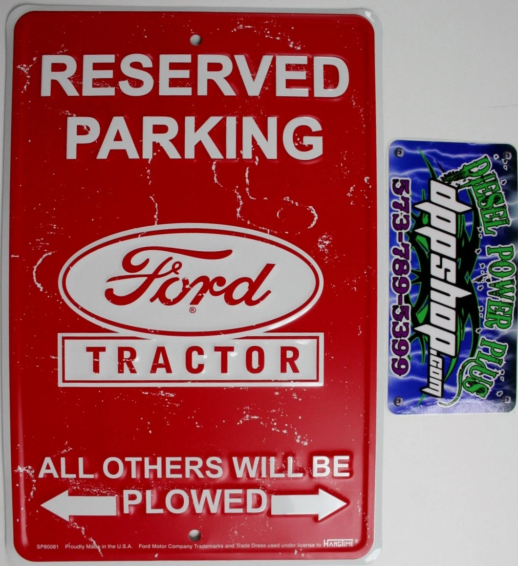 Parking Only Sign for Ford Tractor (Work Shop Home)