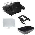Trunk Backrest Mount Rack Plate for Harley Touring Glide (2014–Present)