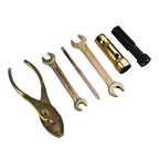 5pcs Spanner Wrench Screwdriver Pliers Storage Bag for Motorcycle
