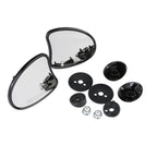 Tapered Fairing Mount Rear-View Mirrors for Harley Touring Street Glide (2014–2023)