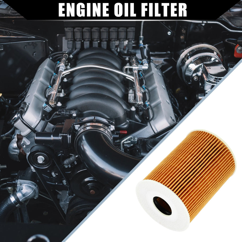 Set of 1 Engine Oil Filter, Transmission Oil Filter for BMW E90 (2006–2011)