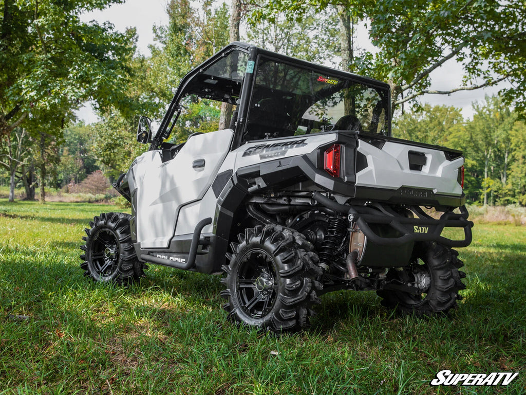 Heavy Duty Nerf Bars for Polaris General 1000 (2016–2023) - Black
