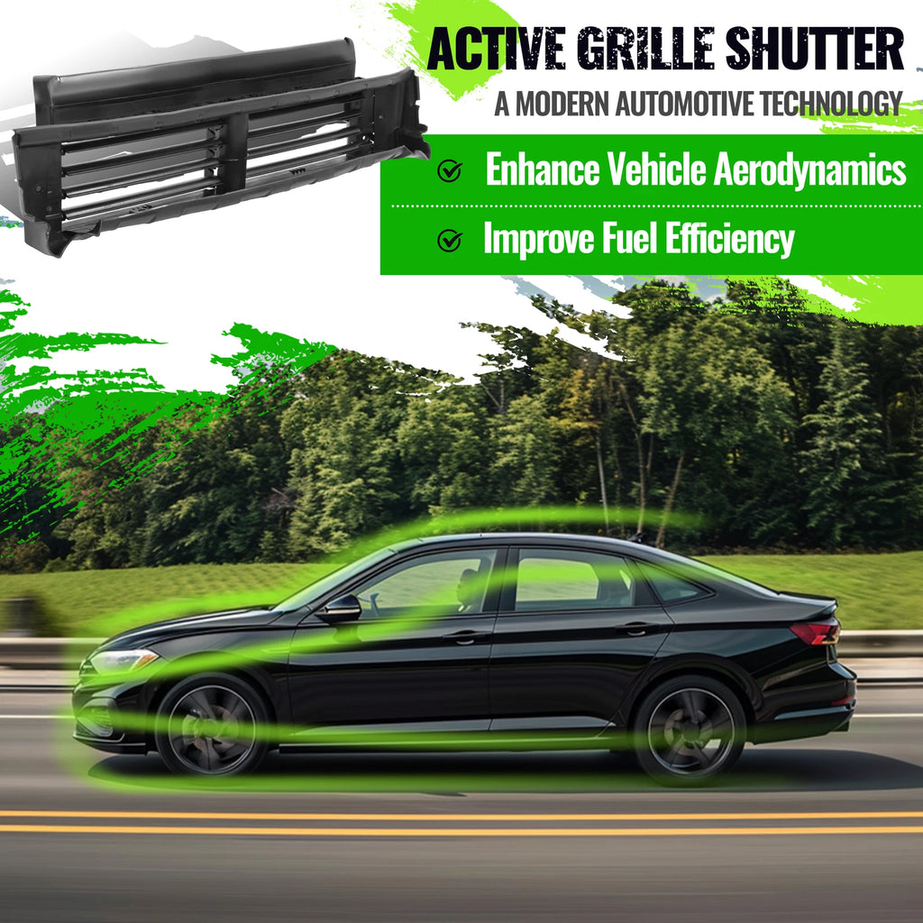 Active Grille Shutter Assembly for Volkswagen Jetta (2019–2021)