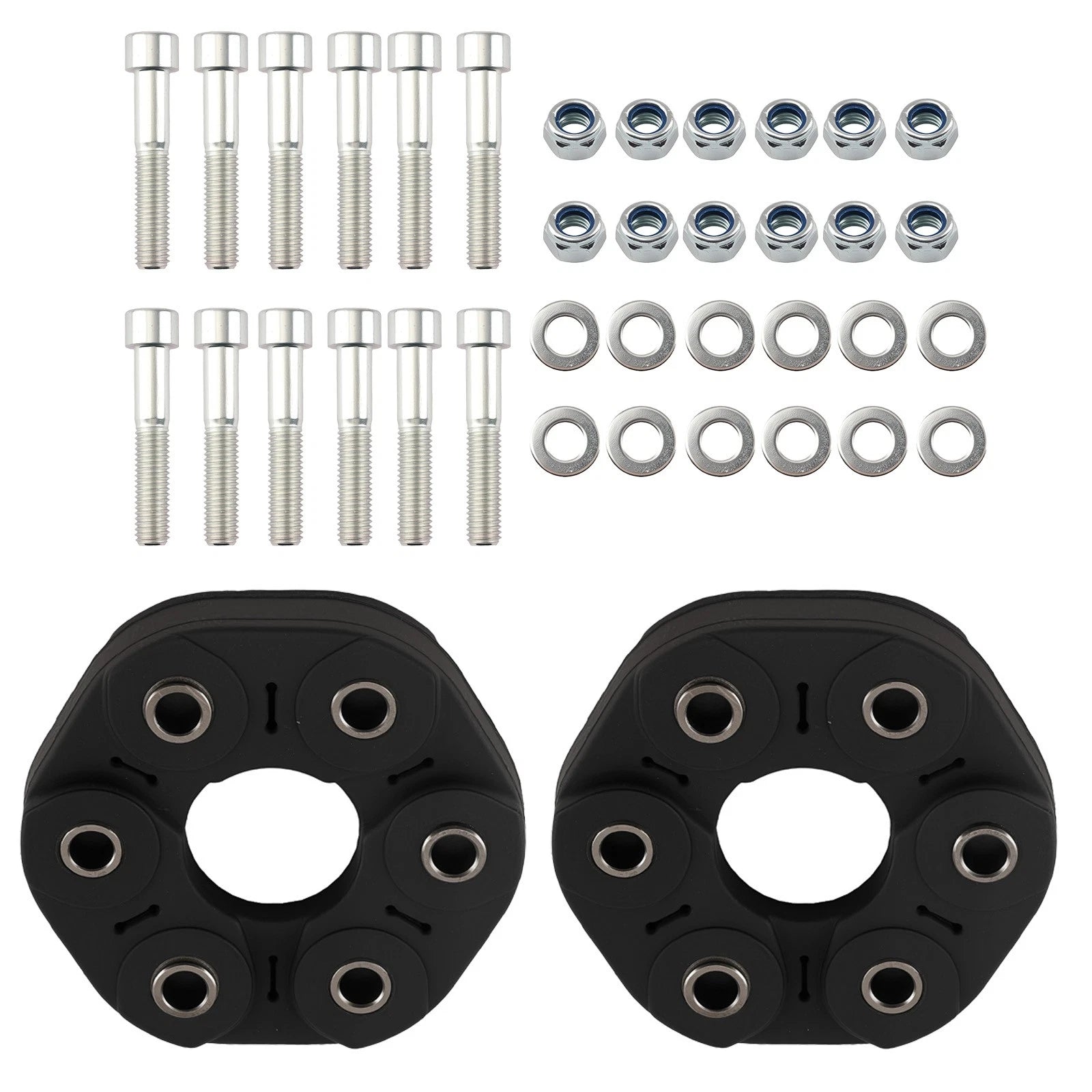 2PC Transmission Shaft Connecting Plate for Mercedes (1998–2011) 14980, 2104101215