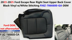 Rear Right Seat Upper Back Cover for Ford Escape (2023–2025) PJ6Z-7866600-GA Black Vinyl
