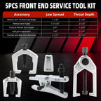 6PCS Front End Service Tool Kit for