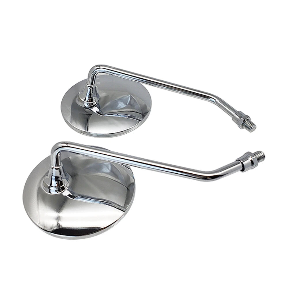 2X M8 Mirrors for Honda ST50 ST70 CL70 CT90 CL90 S90 CB100 CL100 CB125 (1970–1980)