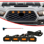Set of 4 Raptor Style Amber LED Grille Lights for Toyota Tacoma (2020–2022)