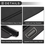 PU Retractable Cargo Cover for BMW X5 (2007–2018) Gloss Black