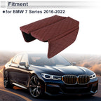Center Console Cover with Storage Bag for BMW 7 Series (2016–2022) Red