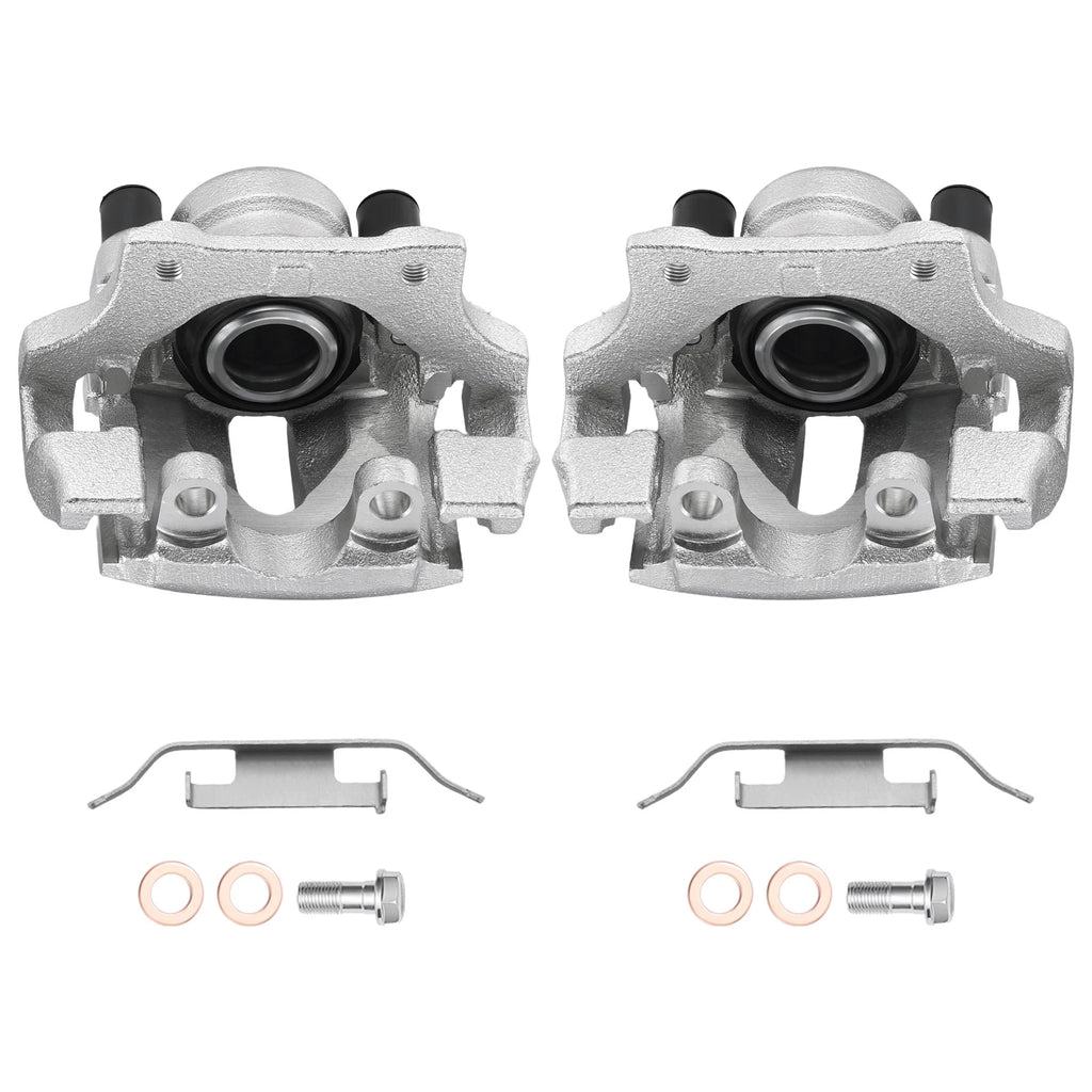 Rear Brake Calipers with Bracket Pair for BMW 323i/325i/325xi (2006–2011)