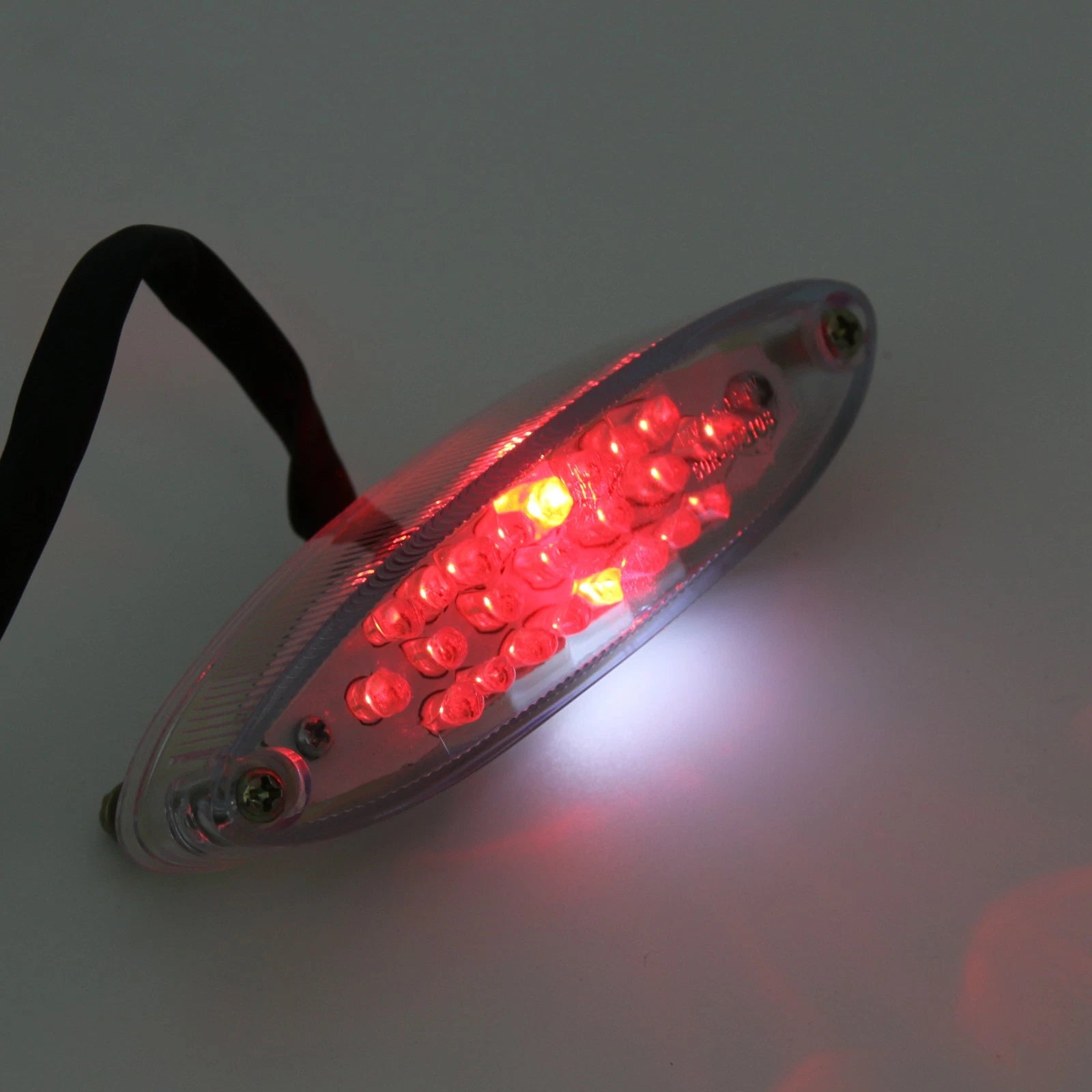 Smoke Lens LED Tail Light for Universal Motorcycle (No Specific Years)